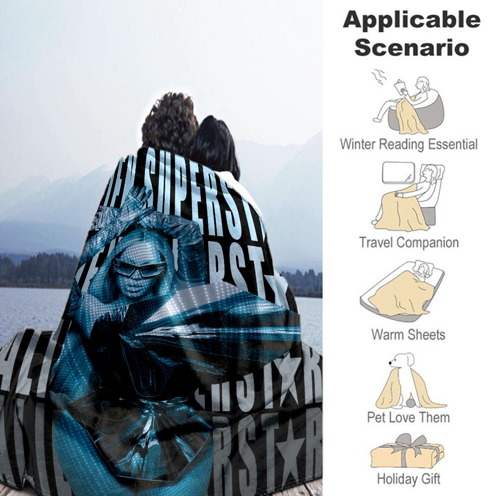 Beyonc Blanket, High quality Comfortable for All Seasons, Home Decor, Warmth and Comfort