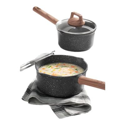 Supor Non-stick Maifan Stone Saucepan with Lid