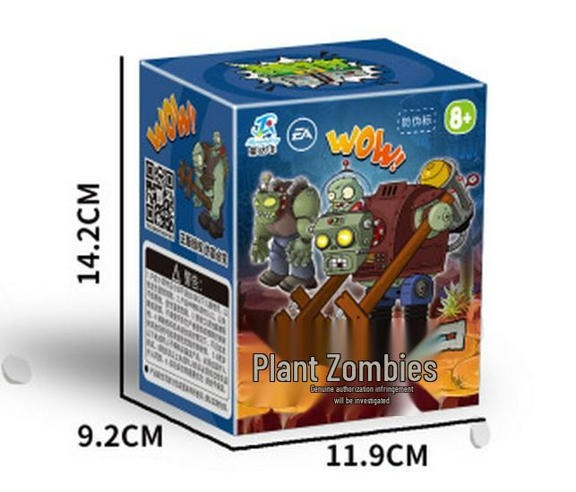 Plants Vs. Zombies Fire & Ice Peashooter Toy Set