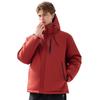 Mens Winter Hooded Down Jacket Warm Thick Casual Outdoor Parka Youth 85-90% White Duck 600 Fill Power