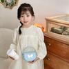 Trendy Butterfly Kids Crossbody Bag Breathable Pu Material For Everyday Use