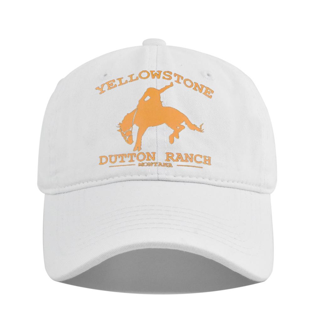 

Vintage Hat Baseball Printed Duck Tongue Hat Made Old Sun Hat Cotton Fashion білий