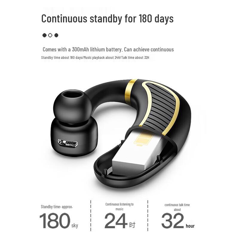 Newmin K21 Bluetooth Earhook Headset
