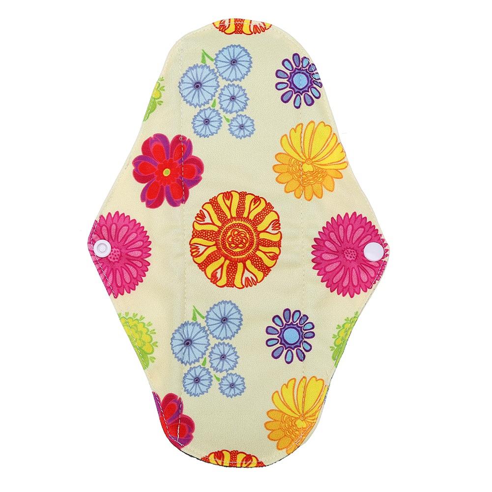 9 Types Women Reusable Washable Panty Liner Bamboo Charcoal Cloth Sanitary Menstrual Mama Pad