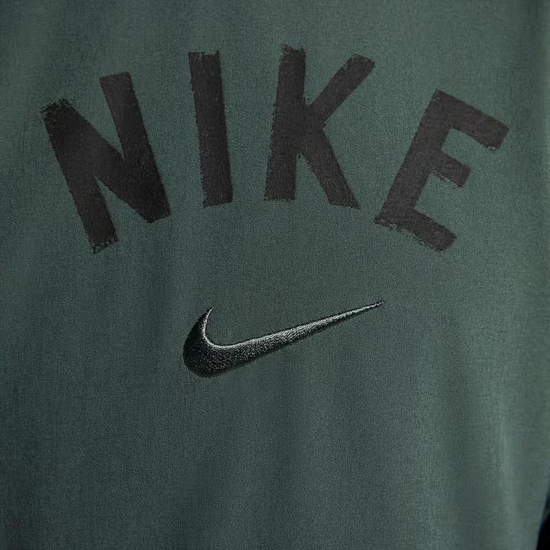 Nike Rpl Unlimited Swoosh Jacket Hooded Letter Long Sleeve Coat Men Jackets Green Black FZ1071-338