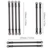8pcs Metal   Joint Link Rod RC Accessory Fit for   SCX10II 90046 D90 1Celsius10 RC Car