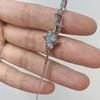 Temperament Geometric Four-Pointed Star Earrings Metal Piercing Ear Bridge Handmade Lightweight Pendants  Jewelry