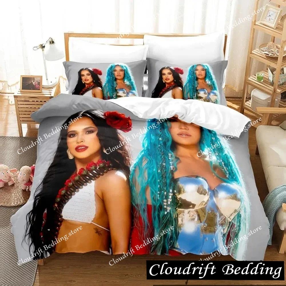 3D Print Sexy Girls Becky G Bedding Set Duvet Cover Bed Set Quilt Cover Pillowcase Comforter King Queen Size Boys Adult Bedding