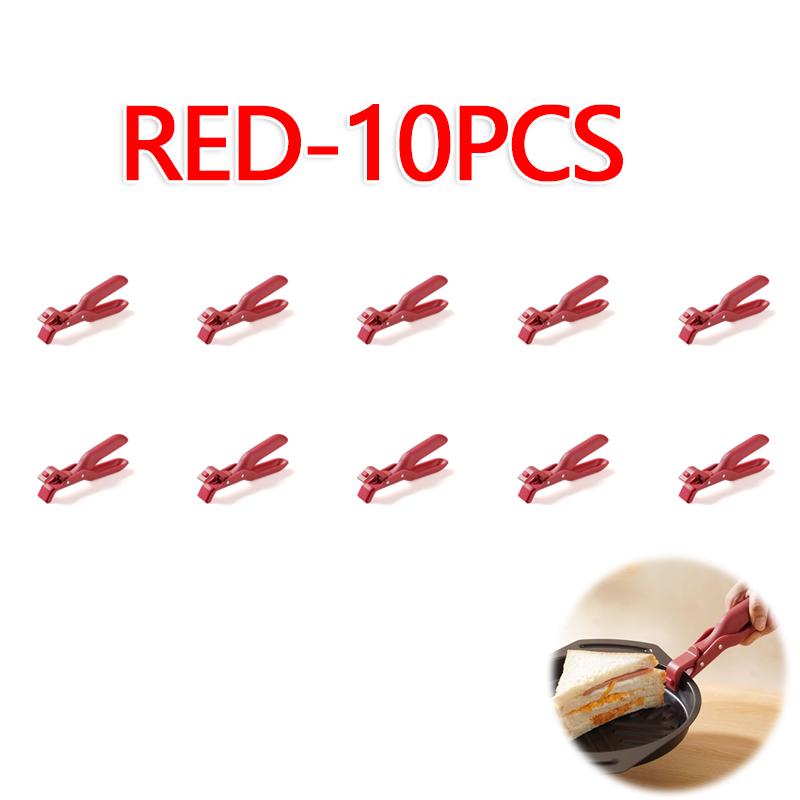 Silicone Kitchen Bowl Clip Non Slip Anti Scalding Gripper Tongs for Pots Bowls Cooking Serving Utensils Tools