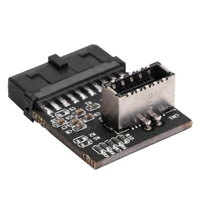 Adaptor USB 3.0 la TypeE Negru Placă de Extensie Header 20Pin Conector Femelă Convertor Activ