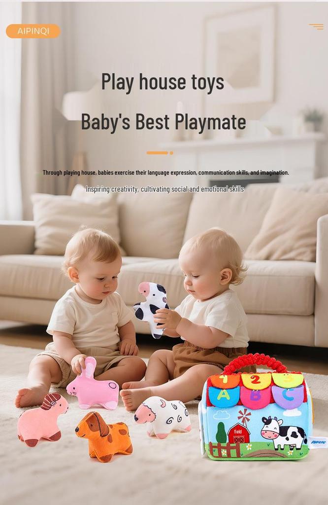 Interactive Baby Farm Playhouse: Educational Role-Playing Toy for Early Learning