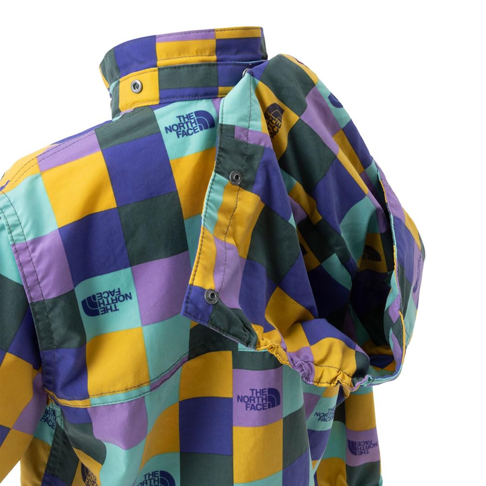 The North Face Toddler Novelty Compact UV TNF Block Size 100 Kids' Jacket, Unisex, Water-Repellent, Protection, Lightweight, Green,
