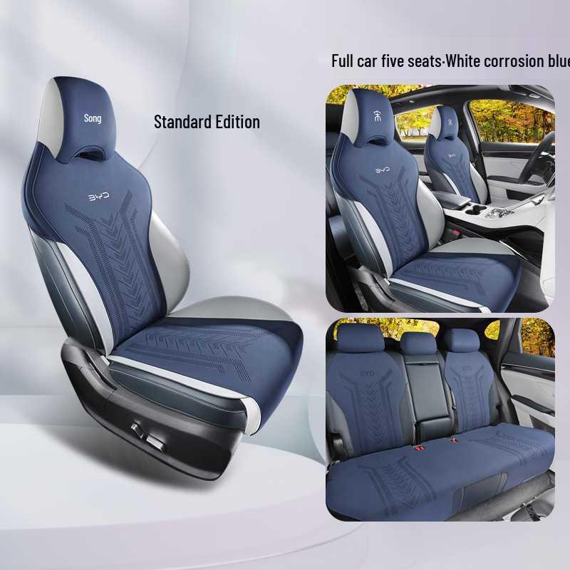 BYD Song Plus DMi & Song Pro EV Suede Car Seat Covers, All-Season Note Model Year