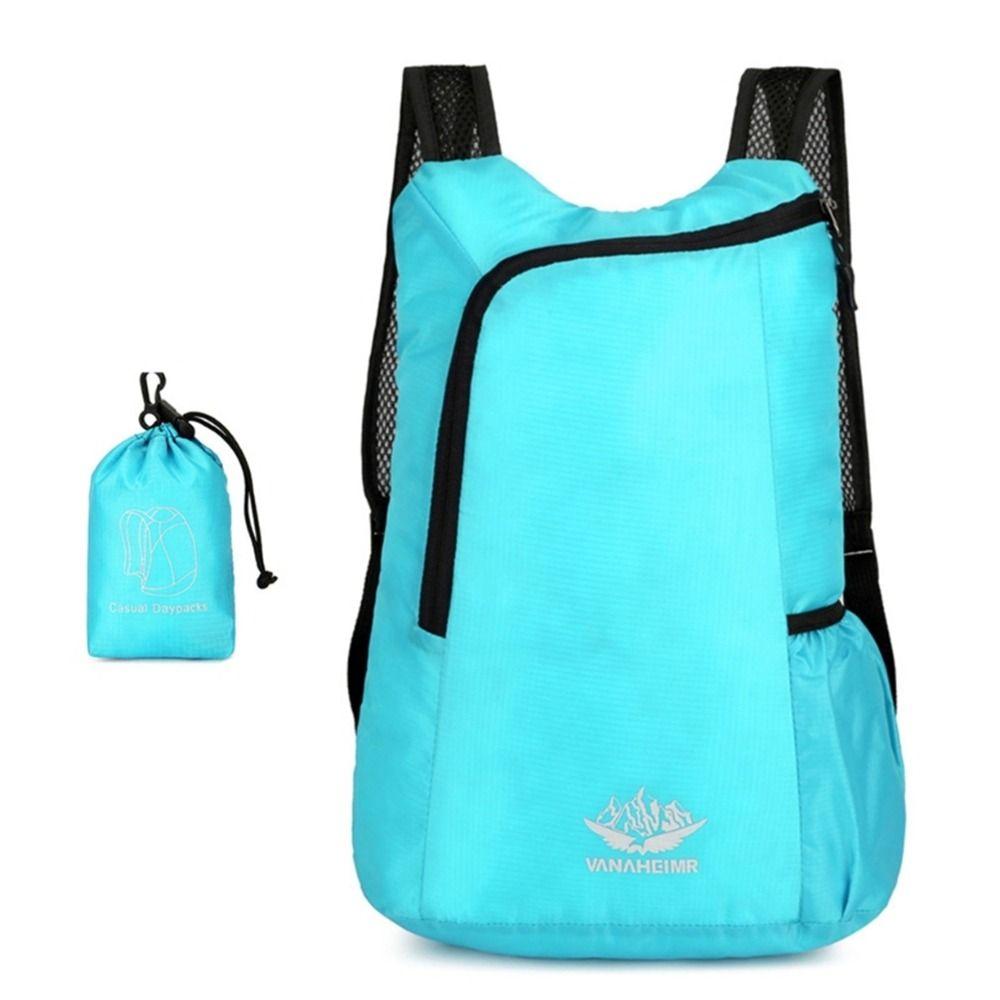 Portable Sport Bag Lightweight Shoulders Bag Outdoor Backpack Foldable Backpack Hiking Daypack