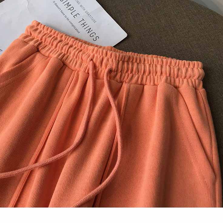 Letter Print Drawstring Shorts High Quality Hip Hop Streetwear Shorts Men and Women Season Short