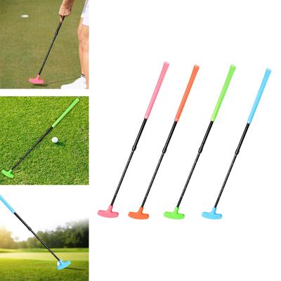 Einziehbarer Golfputter Zwei-Wege-Golfputter für Kinder, Junioren und Erwachsene für Herren Damen Zweiseitiger Golf-Putt-Schläger für Rasenfläche im Garten