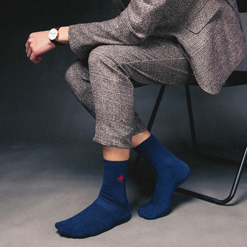 Gekämmte Baumwolle zur Herstellung hochwertiger Baumwollsocken für Herren, eine vielseitige Wahl für alle Jahreszeiten, lässige Baumwollsocken für Herren