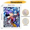 Disney Sorcerer Mickey Mouse Paint By Number Kit Number Drawing Canvas DIY Picture Home Decor Artistic Wall Art Craft Gift For Adults