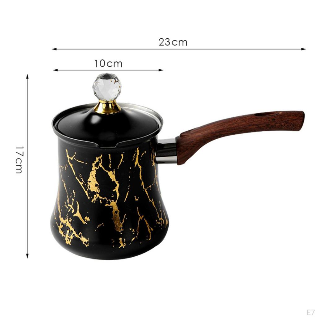 Coffee Pot Butter Warmer Jug Comfortable Grip Maker Chocolate Melting