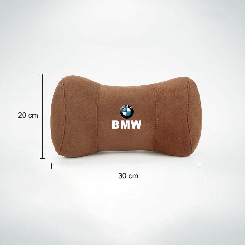 Perna de Gât din Piele de Căprioară cu Spumă cu Memorie, Tetieră Pentru BMW E46 E90 E60 F30 F10 E39 i3 i4 X1 X2 X3 X5 X4 X6 X7 M3 M4 M5 G30 G20 F1