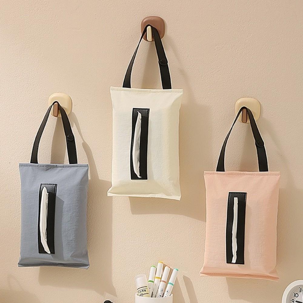 Foldable Hanging Tissue Box Portable Car Tissue Dispenser Napkin Holder Home Activities