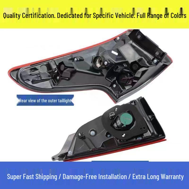 Compatible Tail Light Cover Assembly for 2016-2018 Qashqai: Rear Brake, Reverse, and Turn Signal