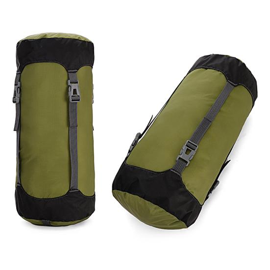 8/15/25/35L Sleeping Bag Compression Sack Large Capacity Drawstring Ultralight Waterproof Adjustable Buckle More Storage Nylon Down Jacket Storage