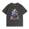 Mobile Suit Gundam Anime MSZ-006 Printed T-shirt Men's and Women's T-shirt Men's Top Sports T-shirt 2026 Summer New Tee