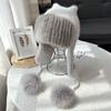 Winter New Mink Hair Lei Feng Hat Korean Version Cute Fox Hairball Casual Face Small Warm Ear Protection Fur Hat