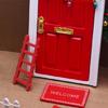 Mini Christmas Tree Ladder Carpet Decorations Miniature Dollhouse Accessories