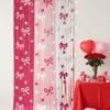 Love Heart Valentine's Day Party Backdrop Plastic Party Curtain Wall Decor  Home Room