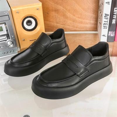 Mode Naturleder Heißer Verkauf Herrenschuhe Frühling Herbst Modetrend Bequem Hohe Qualität Dicke Sohle Outdoor Brogues Herrenschuhe