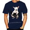 New Men T Shirt Bull Terrier In Pocket Funny T-shirt Women T-Shirt