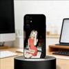 Emma Stone Phone Case For Samsung S25,S24,S21,S22,S23,S30,Ultra,S20,Plus,Fe,Soft Silicone Black Cover