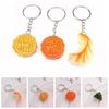 Mid-Autumn Mid-Autumn Mooncake Keychain Simulation Mooncake Resin Key Ring  Event Small Gift