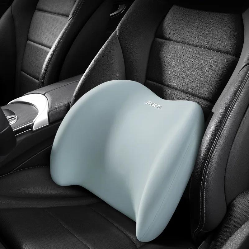 Top Car Headrest Auto Lumbar Pillow Neck Support Seat Travel Guard Travel Guard Cars Lumbar Pillow Car Seat Supplies Accessories