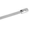 200 Pcs Self Locking Cable Tie Stainless Steel Self Locking Cable Tie Zip Tie  Exhaust Wrap