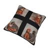 Punch Monkey And His Toy Friend Pillowcase Printed Fabric Cushion Cover Decoration  Pillow Case Cover Home Zippered 40*40cm