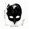 Bird Mouth Half Face Mask Gothic Style Masquerade Mask Makeup Accessory Crow Mask  Carnival Event
