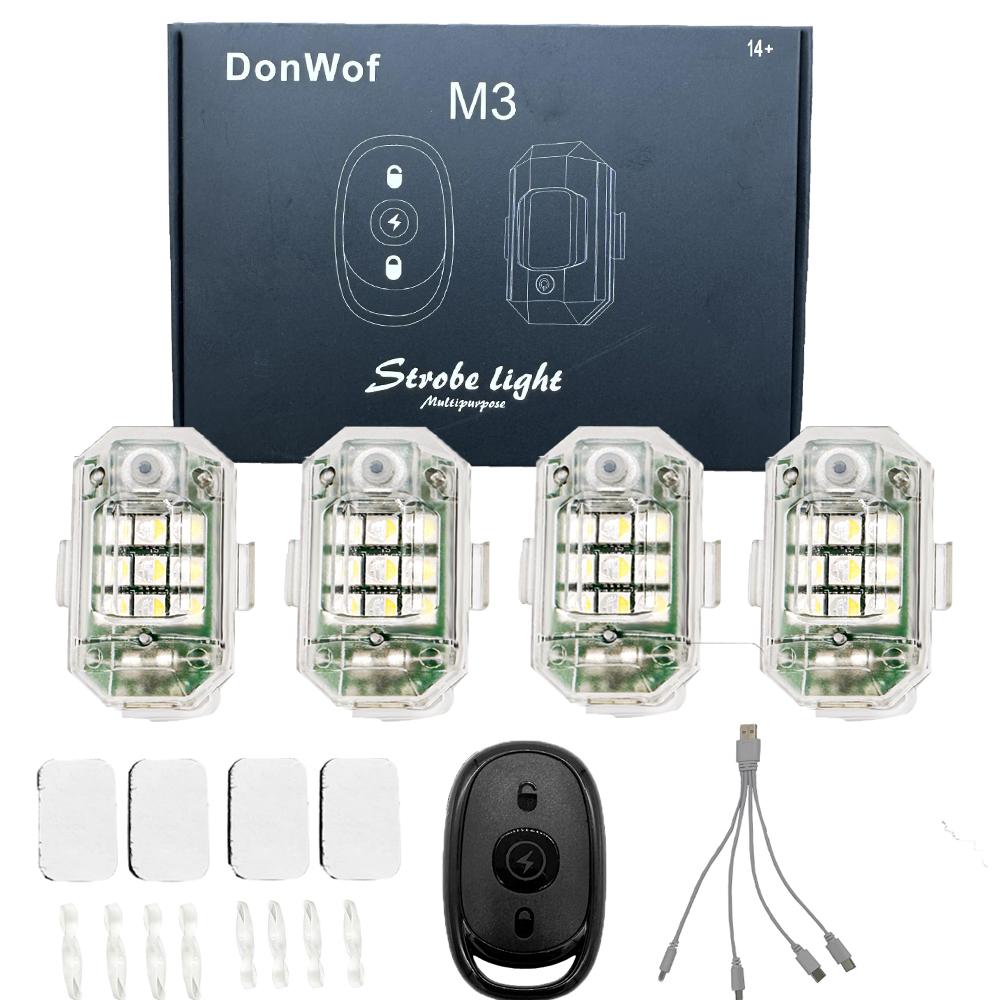 

Мотоциклетный стробоскоп, светодиодный индикатор, автомобильная сигнальная лампа, вспышка, беспроводное управление, водонепроницаемая для велосипеда, лодки, грузовика, внедорожника