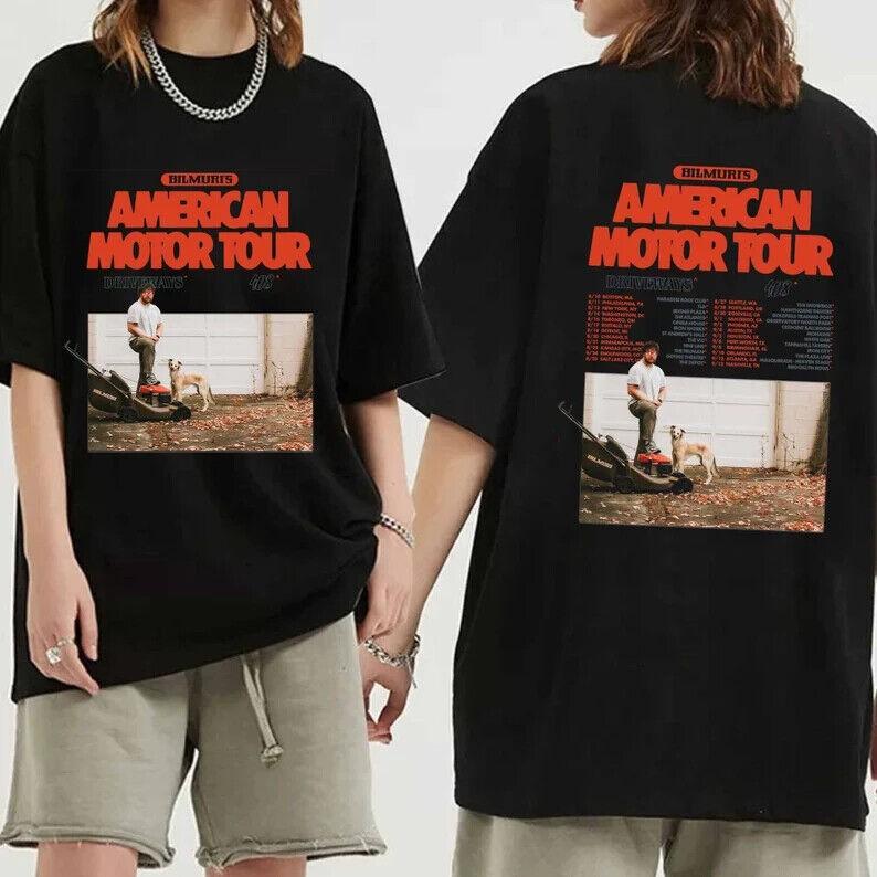Bilmuri American Motor Tour 2024 T-Shirt, Bilmuri Fan Shirt Unisex T-Shirt M