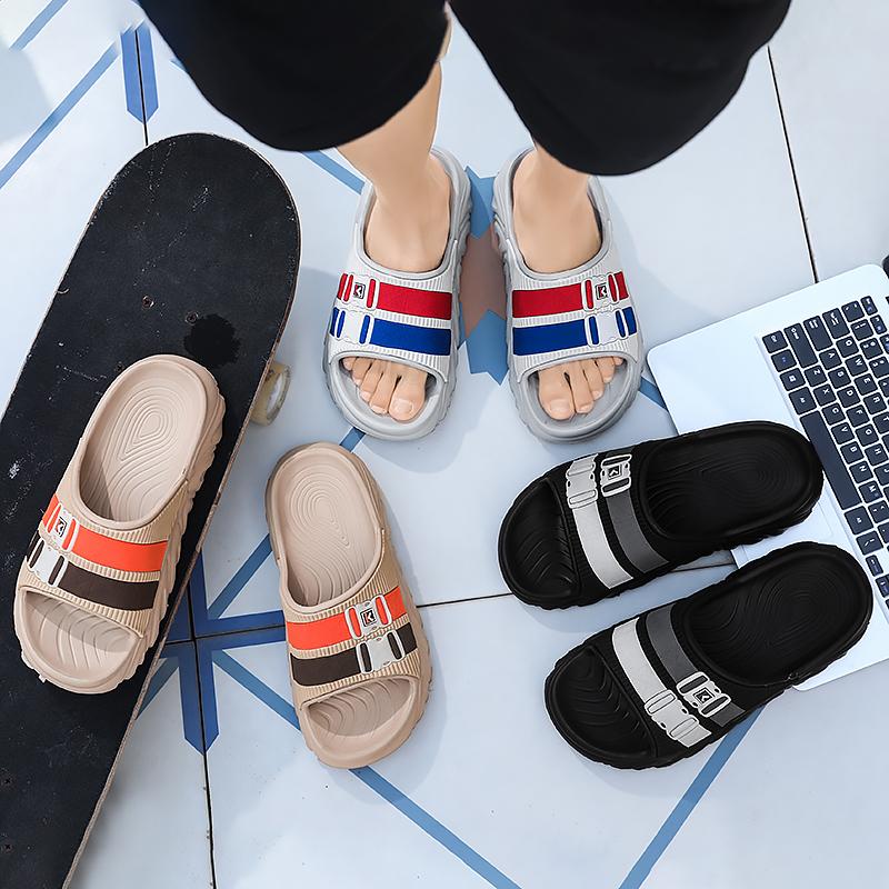 Fashion 2025 New Men's Slippers Indoor Outdoor Sandals Beach Comfortable Soft Slides Clogs Casual Shoes Men Home Slippers
