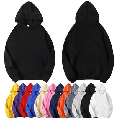 220g Europäische Größe Unisex Herbst/Winter Locker geschnittenes Kapuzensweatshirt