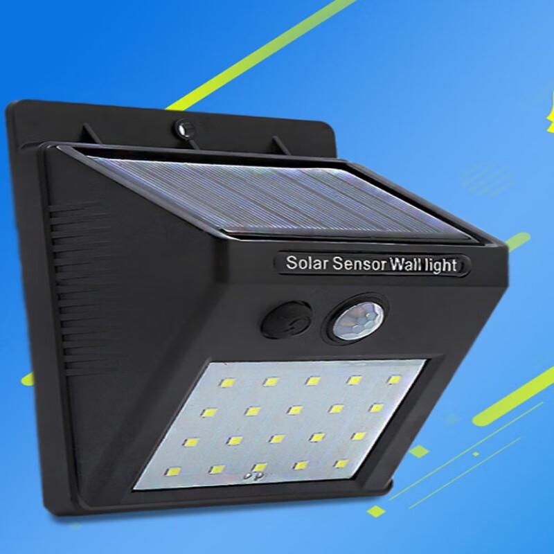Solar Motion Sensor Outdoor Wall Light