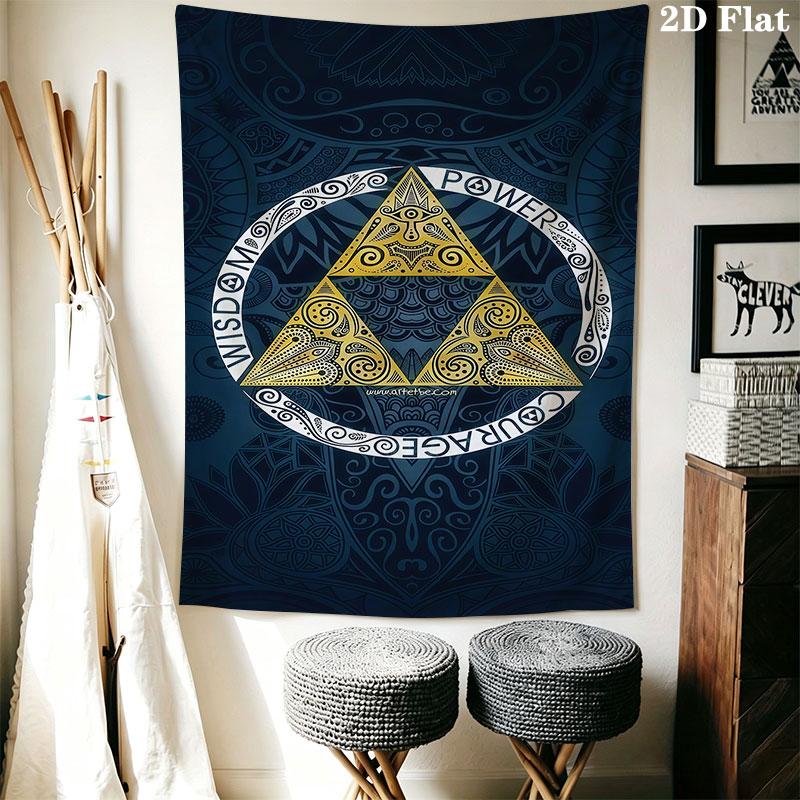 Fantasy Games Wall Hanging Printed Fabric Blanket Decorative Tapestries for Bedroom Living Room Home Decor