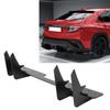 Spor Görünüm Geliştirilmiş Aerodinamik Arka Tampon Lip Spoiler Arka Tampon Lip Gövde Kiti WRX STI 2022 ve Sonrası için Hafif