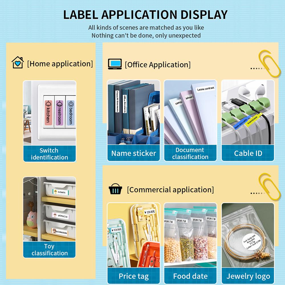 P15 Aufkleberdrucker Drahtloser Tragbarer Thermischer Etikettendrucker Ähnlich wie D11 D110 D101 Etikettiermaschine Mini Tag Maker
