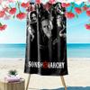 Sons Anarchy: Brotherhood Rebellion Beach Towel Beach Towel for Vacation Photos Outdoor Camping Outdoor Pool Towel Swim Absorbent Bath Towel