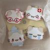 5Pcs Girl Hairpins Pixel Cat Funny Expression Design Non-Slip Clips Broken Hair Bangs Hair Pins Lightweight Hair Accessories