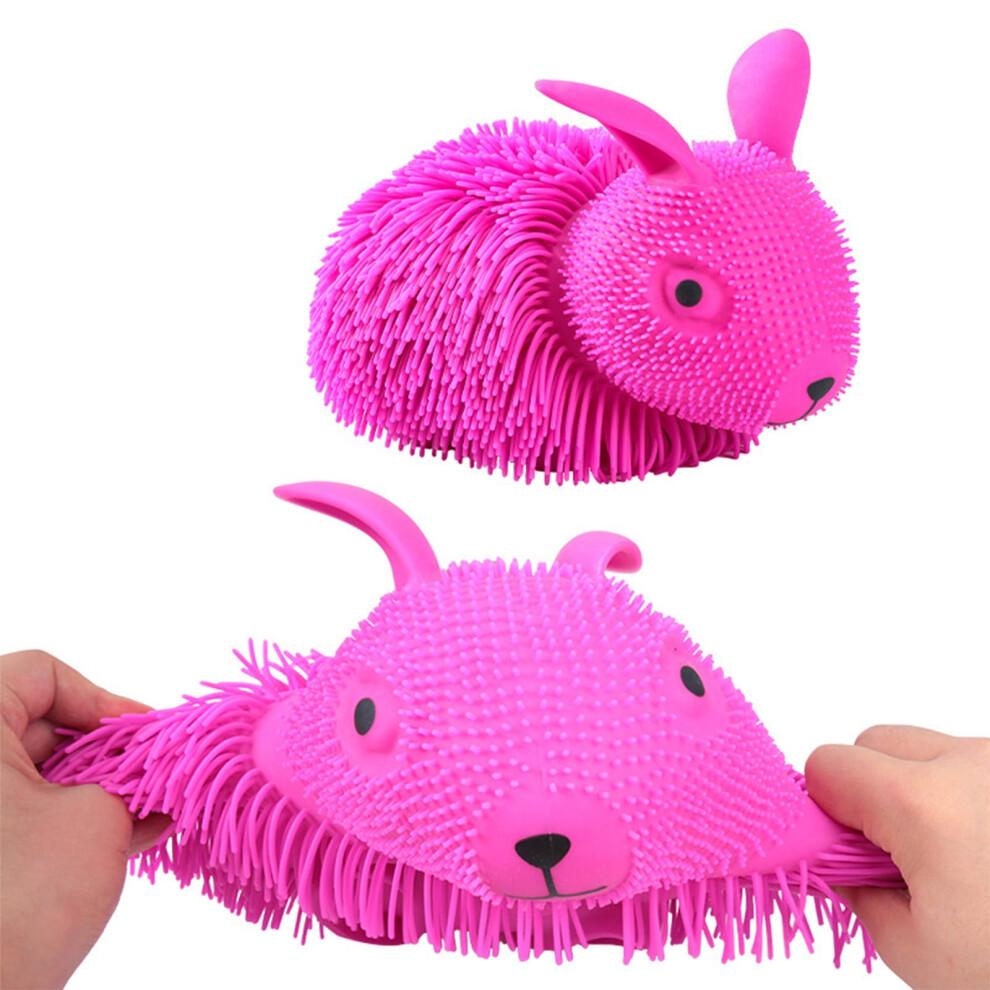 Riesiger Plüschhasen-Stressball – Weiches Plüsch-Quetschspielzeug zur Angstlinderung, Osterdeko & Lustiges Geschenk – Geeignet für Kinder & Erwachsene